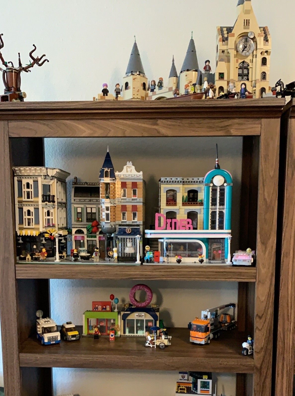 Callan's Lego builds on display