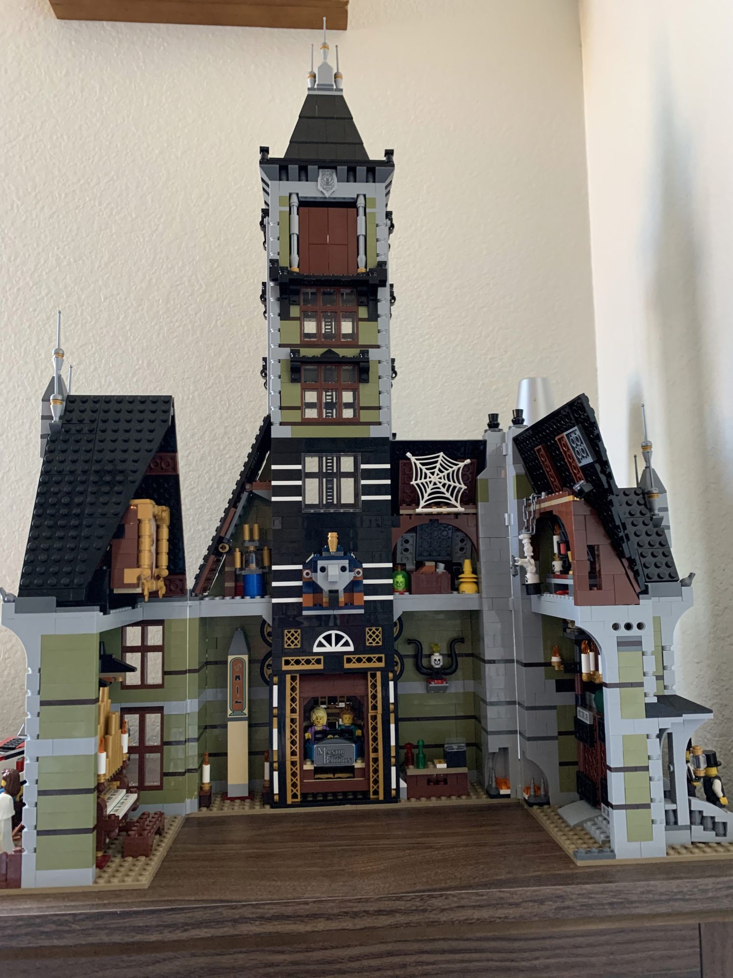 Callan's Lego builds on display