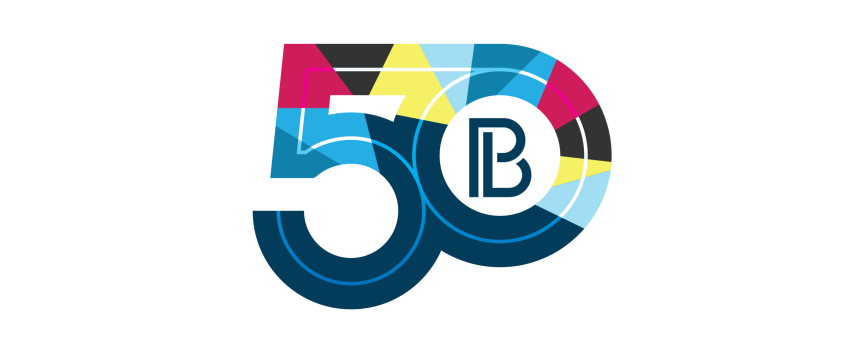 PBB025 50th Anniversary Logo Multi Color CMYK-02